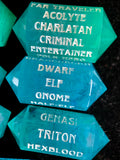 Character Creation Dice - Teal Waters II