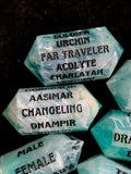 Character Creation Dice - Sea Foam